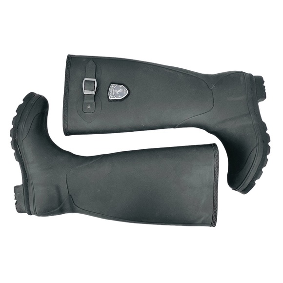 Kamik Jennifer Tall Black Waterproof Rubber Riding Style Rain Boots Size 7 - Picture 6 of 12